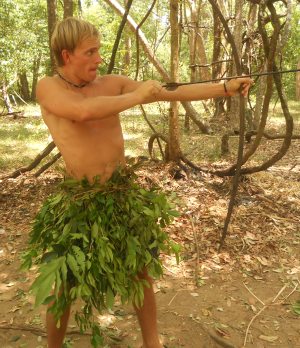 Обучение стрельбе из лука у аборигенов - веддов