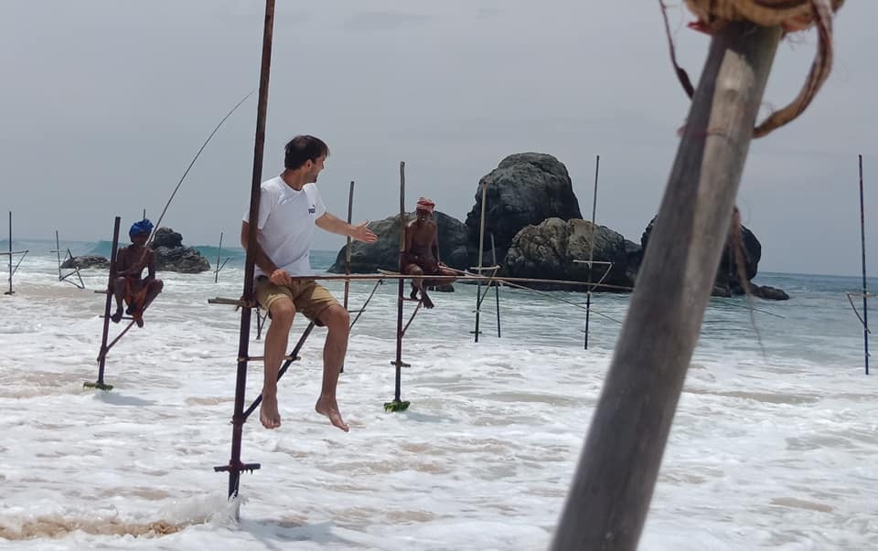 Рыбалка на шестах